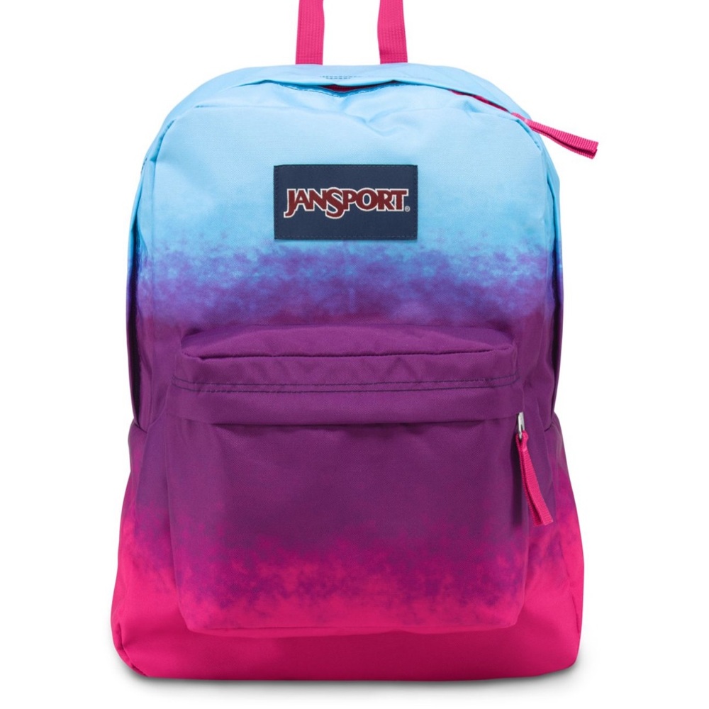 JanSport High Stakes Backpack Turkish Ocean Diagonal Ombre